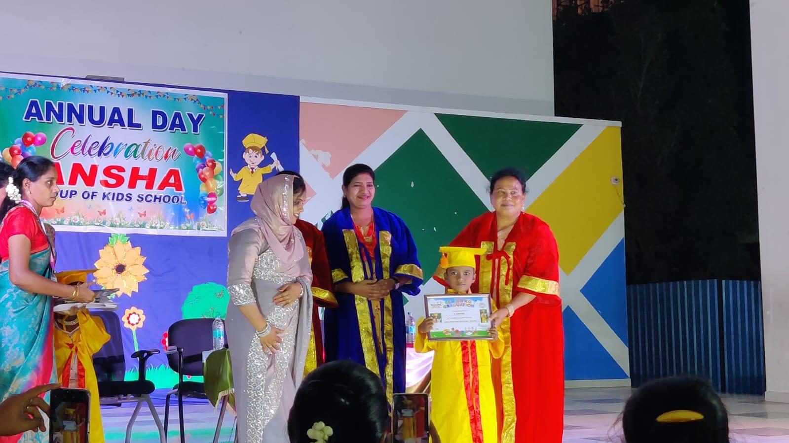 Celebration at school