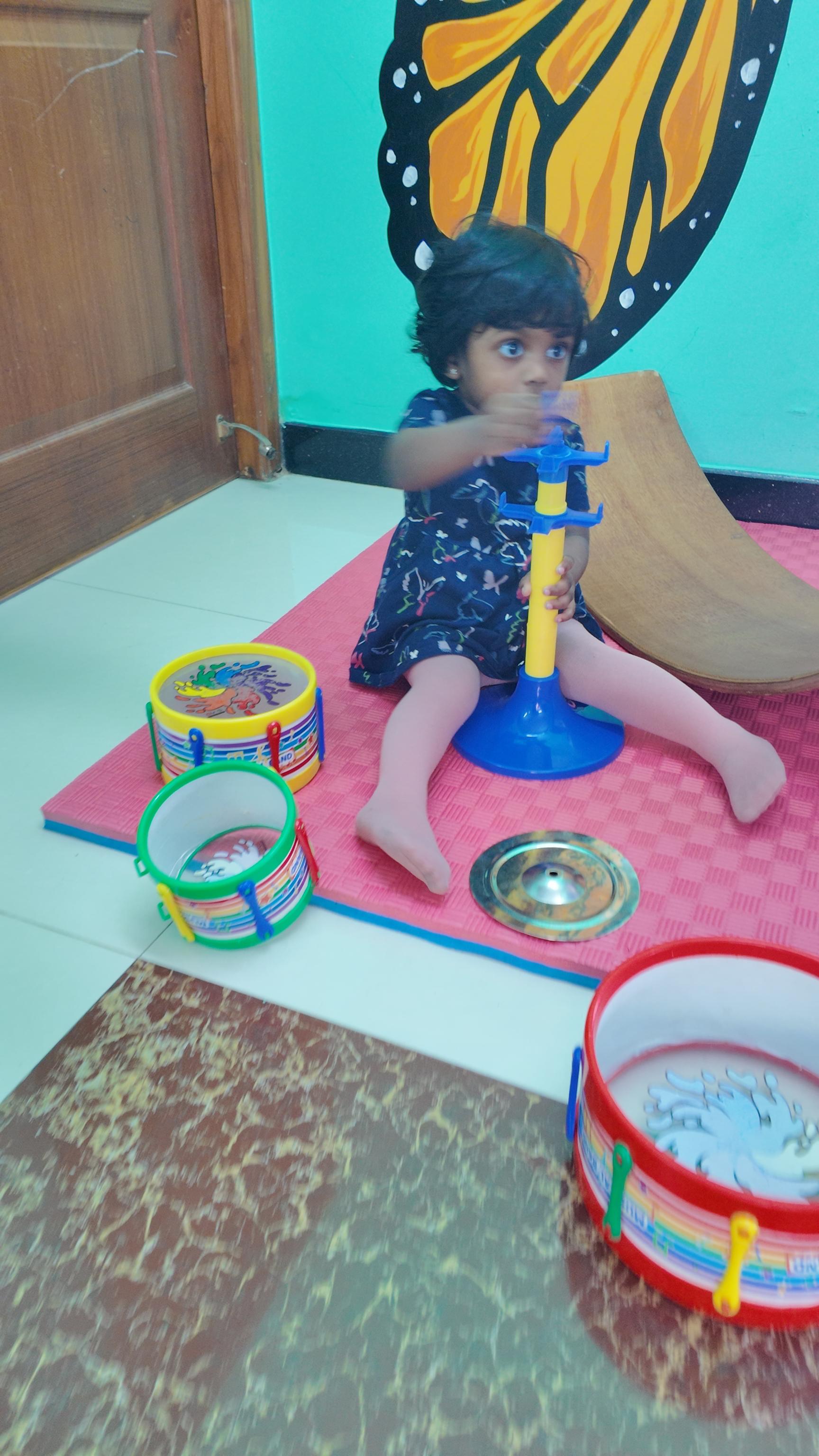 Ansha Shine Kids School student